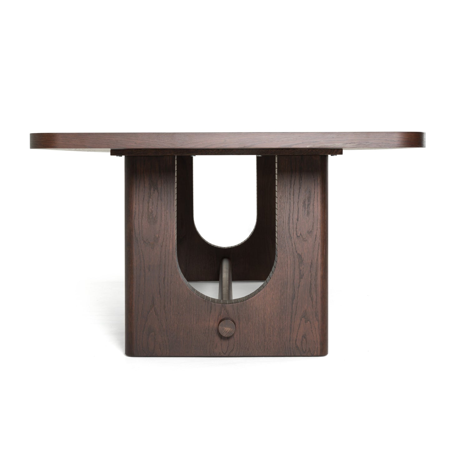 Modrest Walz Modern Brown Oak Rectangular Dining Table