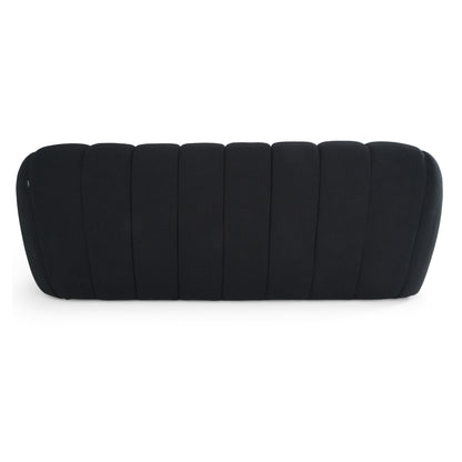 Divani Casa Yolonda Modern Black Fabric Bed