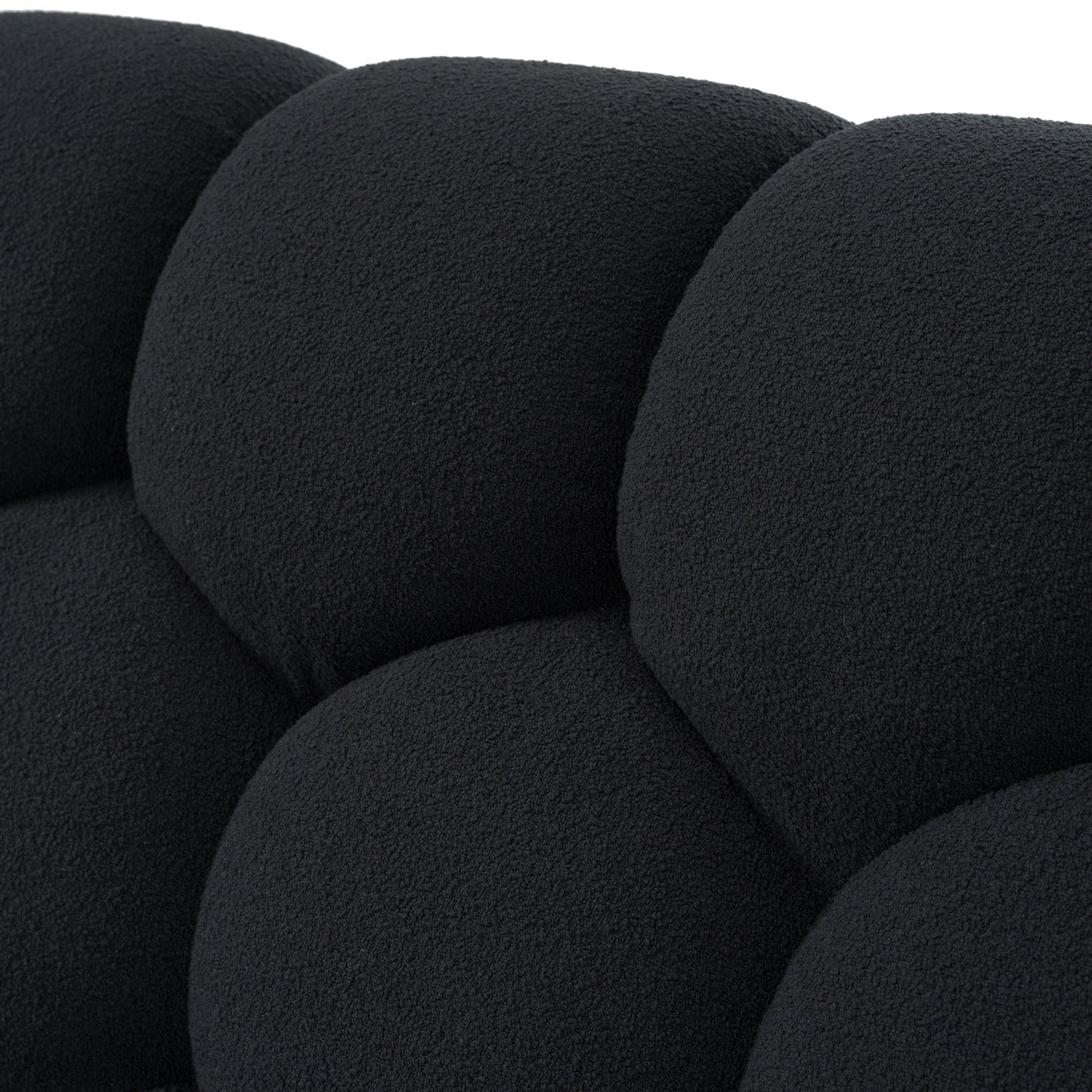 Divani Casa Yolonda Modern Black Fabric Bed